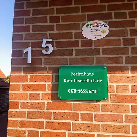 Holiday home Drei-insel-blick Nessmersiel