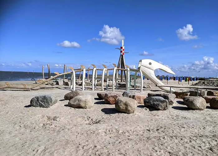 Drei-insel-blick 度假居 Neßmersiel